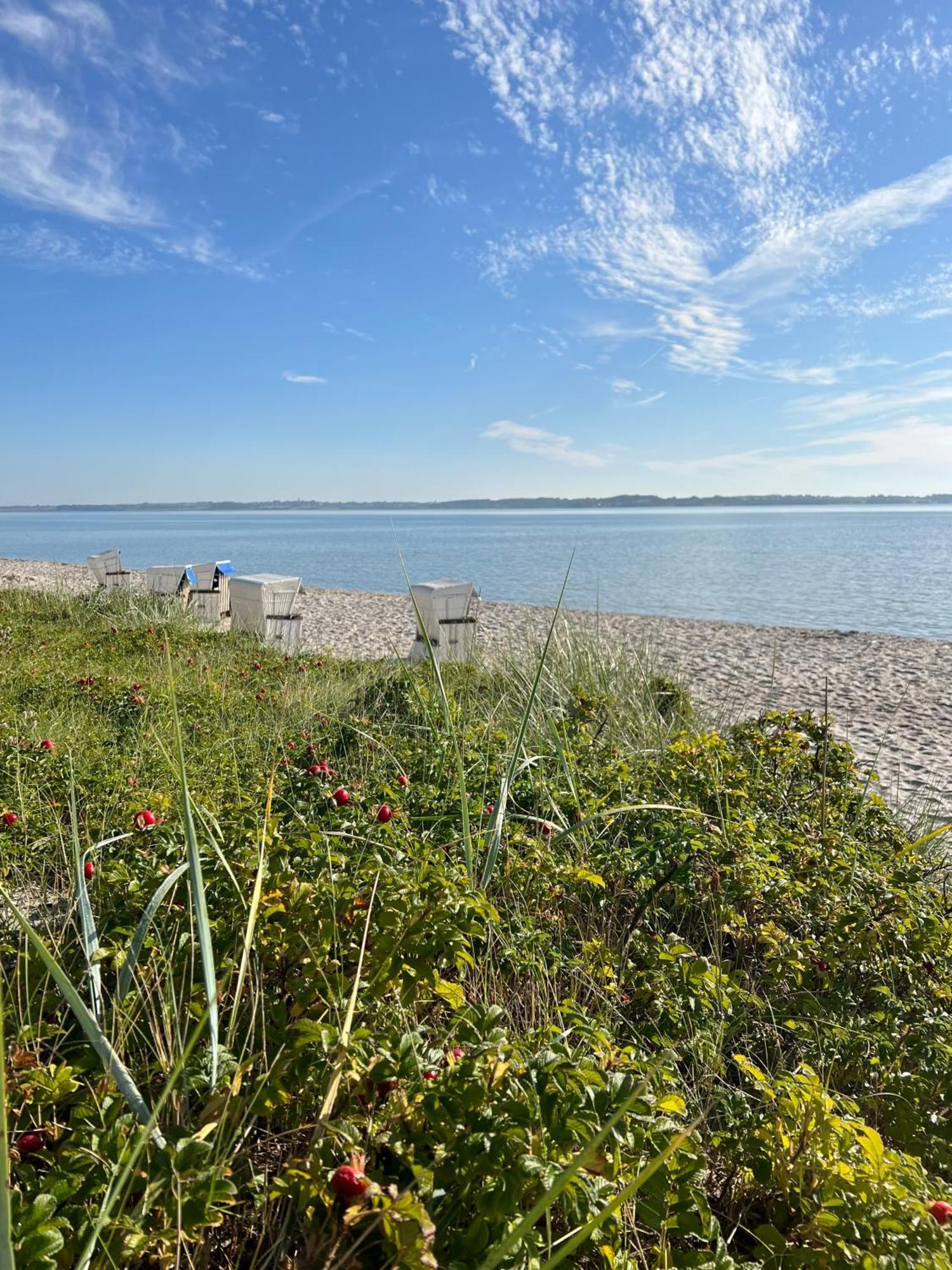 Ostsee-Strandhaus-Holnis Glücksburg Exteriér fotografie